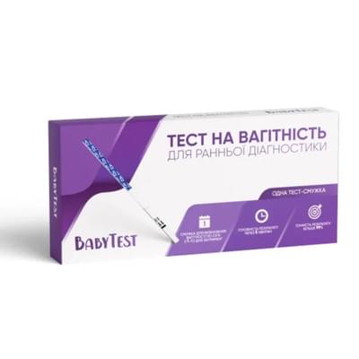 Тест-полоска для определения беременности Baby test 1 шт.