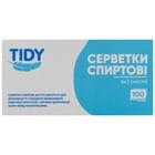 Салфетки спиртовые Tidy антисептические 3 см х 6 см 100 шт.