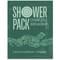 Душ сухий військовий ShowerPack (ШуерПак) рукавичка пінна + рушник 1 шт.