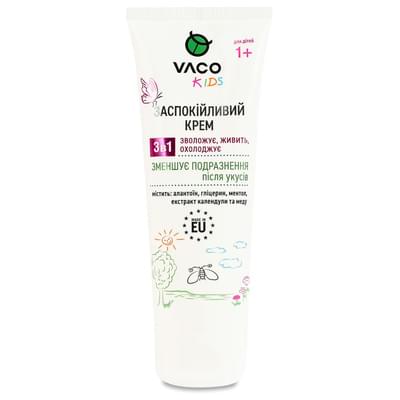 Крем Vaco Kids 3 в 1 после укусов насекомых для детей от 1 года 75 мл