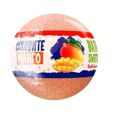 Бомба для ванн Aqua Shine Bath Sweets Сочное манго 100 г