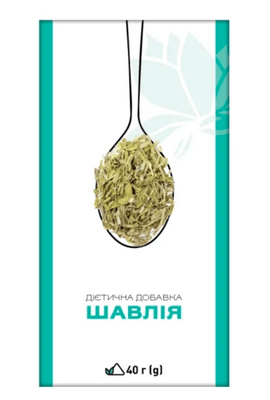 Шалфея листья Лектравы по 40 г (коробка с внутр. пакетом)