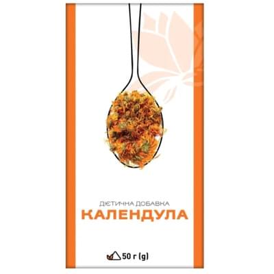 Календулы цветки Лектравы по 50 г (коробка с внутр. пакетом)