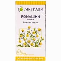 Ромашки квітки Ліктрави по 1,5 г №20 (фільтр-пакети)