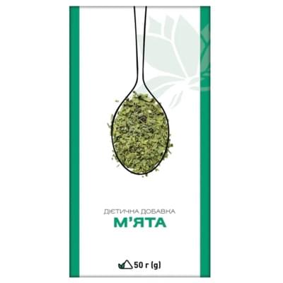 Мяты перечной листья Лектравы по 50 г (коробка с внутр. пакетом)