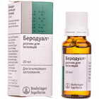 Купить Беродуал раствор д/инг. по 20 мл (флакон) Беродуал раствор д/инг. по 20 мл (флакон)