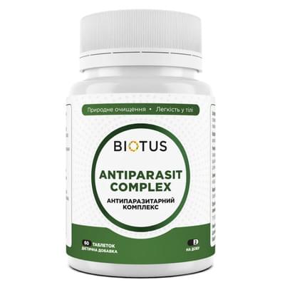 Антипаразитный комплекс Biotus таблетки №60 (флакон)