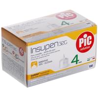 Иглы для инсулиновых шприц-ручек Insupen 32G 4 мм 100 шт.