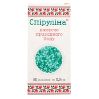 Купить Спирулина таблетки источник природного йода 8 блистеров по 10 шт Спирулина таблетки источник природного йода 8 блистеров по 10 шт