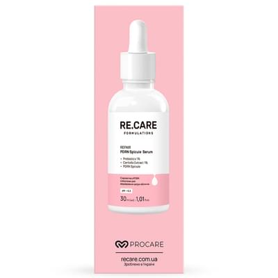Сироватка для обличчя Re.Care Repair PDRN Spicule Serum з PDRN спікулами для відновлення шкіри 30 мл