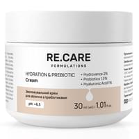 Крем для обличчя Re.Care Hydration & Prebiotic Cream з пребіотиками зволожуючий 30 мл