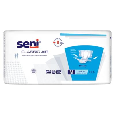 Подгузники для взрослых Seni (Сени) Classic AIR Medium (Классик Медиум) размер M/2 30 шт