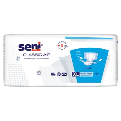 Подгузники для взрослых Seni (Сени) Classic AIR Extra Large (Классик Ладж) размер XL/4 30 шт