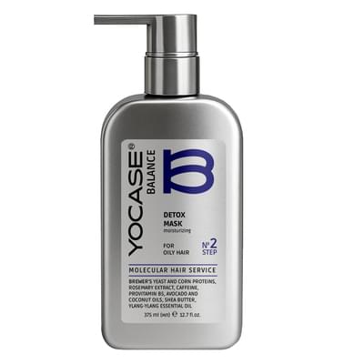 Маска для волос YOCASE (Йокасе) Detox (Детокс) для жирных волос увлажняющая 375 мл