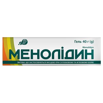 Менолидин гель по 40 г (туба)