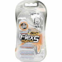 Бритва BIC Flex 5 Hybrid с 4 сменными кассетами