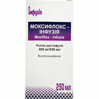 Моксифлокс-Інфузія розчин д/інф. 400 мг / 250 мл по 250 мл (пляшка)