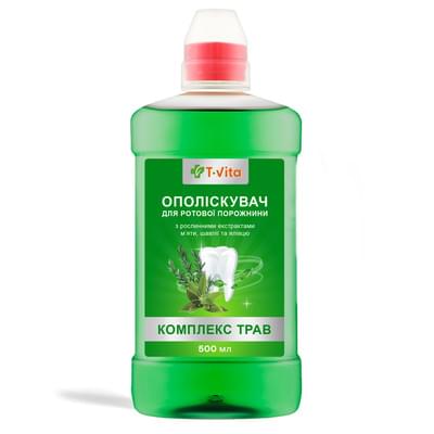 Ополіскувач для ротової порожнини T.Vita Комплекс трав 500 мл