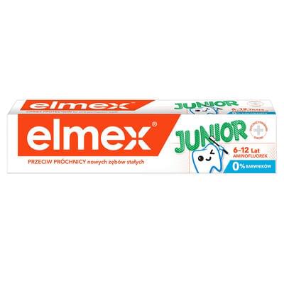 Зубна паста дитяча Colgate Elmex Junior від 6 до 12 років 75 мл