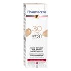 Флюїд для обличчя Pharmaceris F SPF 20 тональний для капілярної шкіри відтінок 30 опал 30 мл