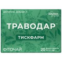 Траводар ТискФарм фиточай диетическая добавка в фильтр-пакетах по 1,5 г 20 шт Solution Pharm