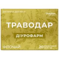 Фіточай Траводар ДіуроФарм Solution Pharm по 1,5 г №20 (фільтр-пакети)