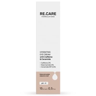 Крем для шкіри навколо очей Re.Care Hydrating Eye With Caffeine & Ceramide 15 мл