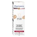 Флюїд для обличчя PHARMACERIS (Фармацеріс) F тональний для капілярної шкіри SPF20 відтінок 10 порцеляновий 30 мл
