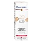 Флюїд для обличчя PHARMACERIS (Фармацеріс) F тональний для капілярної шкіри SPF20 відтінок 20 Нюд 30 мл