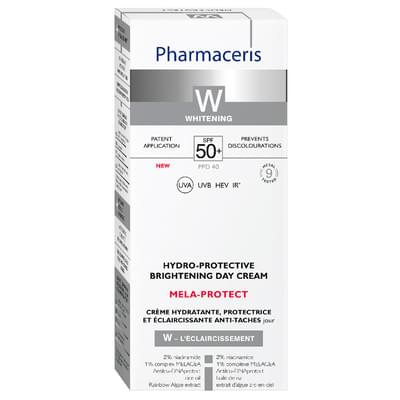 Крем для обличчя PHARMACERIS (Фармацеріс) W Mela-Protect (Мела-протект) денний з освітлюючим ефектом SPF 50+ 50 мл