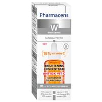 Купити Концентрат для обличчя PHARMACERIS (Фармацеріс) W Antiox Vit C відбілюючий з 15% вмістом вітаміну С 30 мл Концентрат для обличчя PHARMACERIS (Фармацеріс) W Antiox Vit C відбілюючий з 15% вмістом вітаміну С 30 мл