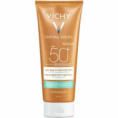 Молочко сонцезахисне Vichy Capital Soleil з гіалуроновою кислотою SPF50+ 200 мл