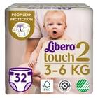 Купити Підгузки Libero Touch розмір 2, 3-6 кг, 32 шт. Підгузки Libero Touch розмір 2, 3-6 кг, 32 шт.