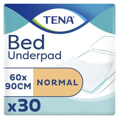 Пеленки гигиенические впитывающие Tena Bed Normal 60 см х 90 см 30 шт.