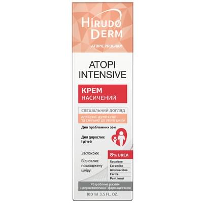 Крем для тела Hirudo Derm Atopic Program насыщенный для сухой, очень сухой и склонной к атопии кожи 100 мл