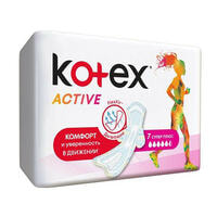 Прокладки гигиенические Kotex Active Супер Плюс 7 шт.