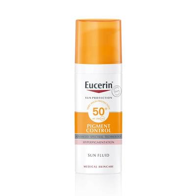 Флюид для лица Eucerin Pigment Control солнцезащитный против гиперпигментации SPF 50+ 50 мл