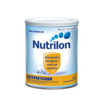 Смесь сухая Nutrilon Безлактозный с рождения 400 г