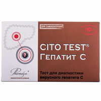 Тест Cito Test Гепатит С для диагностики вирусного гепатита С для самоконтроля 1 шт.