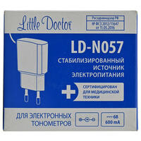 Адаптер Little Doctor LD-N057 для электронных тонометров Little Doctor и Nissei сетевой