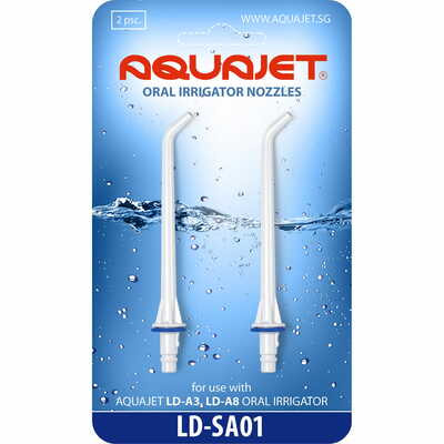 Насадка для іригатора ротової порожнини Aquajet LD-SA01 2 шт.