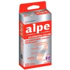 Пластир бактерицидний Алпе антибактеріальний класичний з іонами срібла тілесний 76 мм х 19 мм 10 шт.