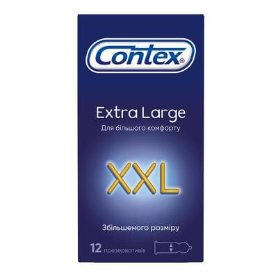 Презервативы Contex XXL евро увеличенного размера 12 шт.