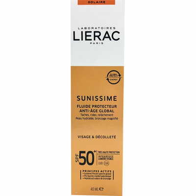 Флюїд для обличчя Lierac Sunissime сонцезахисний SPF 50+ 40 мл NEW