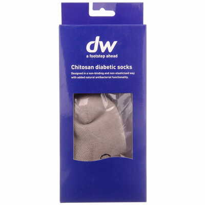 Шкарпетки ортопедичні Diawin Chitosan для людей з діабетом з хітозану розмір S хакі