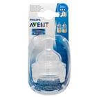 Соска силиконовая Avent Classic+ Anti-colic на 3 отверстия с 3-х месяцев 2 шт.