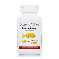 Риб`ячий жир океанічний капсули по 1000 мг №100 (флакон)