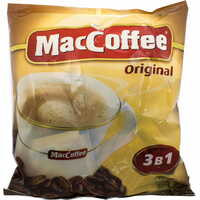 Напиток кофейный Maccoffee 3 в 1 в пакетик по 20 г 25 шт.