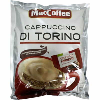 Напиток кофейный Maccoffee Капучино в пакетик  по 25 г 20 шт.