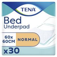 Пеленки гигиенические впитывающие Tena Bed Normal 60 см х 60 см 30 шт.